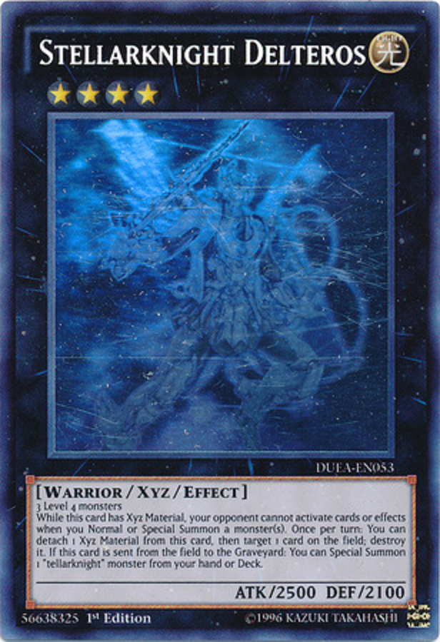 Stellarknight Delteros [DUEA-EN053] Ghost Rare 
