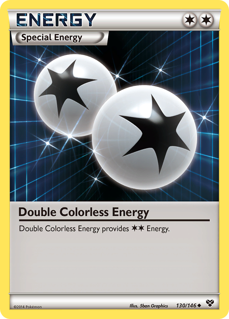 Double Colorless Energy (130/146) [XY: Base Set] 