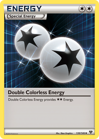 Double Colorless Energy (130/146) [XY: Base Set] 