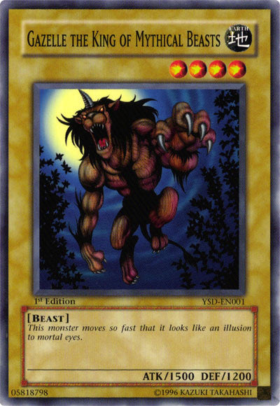Gazelle the King of Mythical Beasts [YSD-EN001] Common 