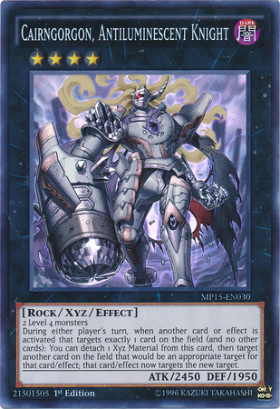 Cairngorgon, Antiluminescent Knight [MP15-EN030] Super Rare 
