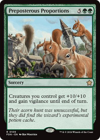 Preposterous Proportions [Foundations] 