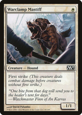 Warclamp Mastiff [Magic 2013] 