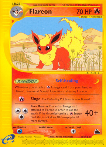 Flareon (8/144) [Skyridge] 