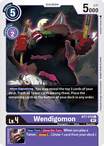 Wendigomon [BT7-070] [Next Adventure] 