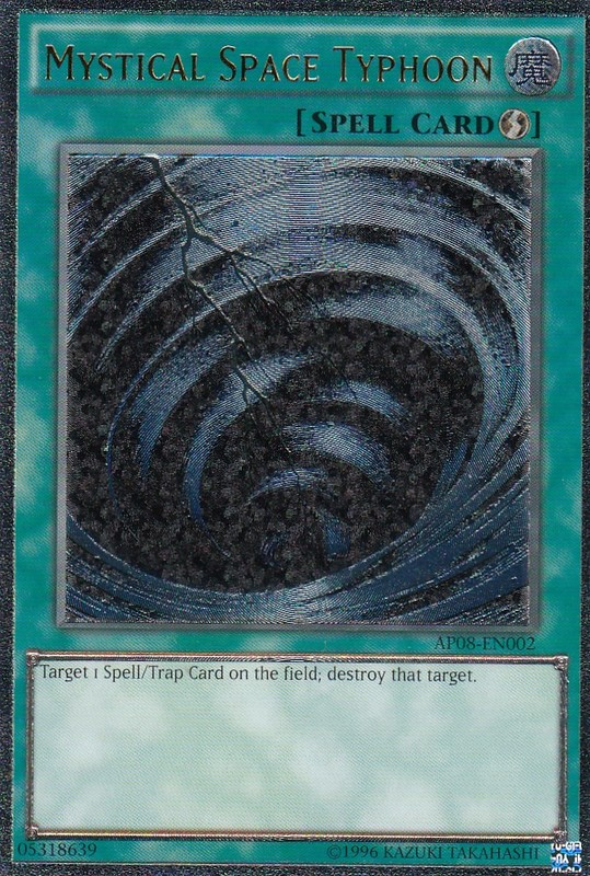 Mystical Space Typhoon [AP08-EN002] Ultimate Rare 