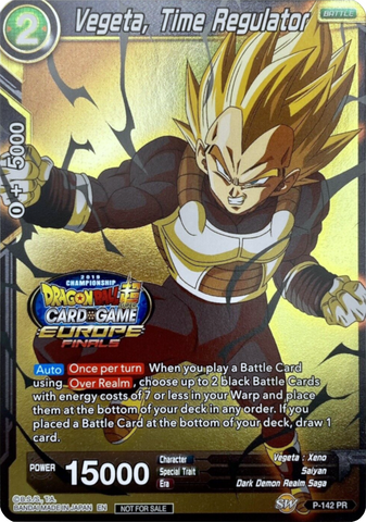 Vegeta, Time Regulator (Championship Final 2019) [Europe] (P-142) [Tournament Promotion Cards] 