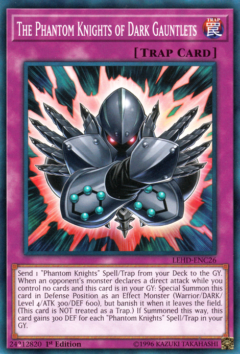 The Phantom Knights of Dark Gauntlets [LEHD-ENC26] Common 