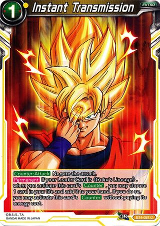 Instant Transmission (BT4-097) [Colossal Warfare] 