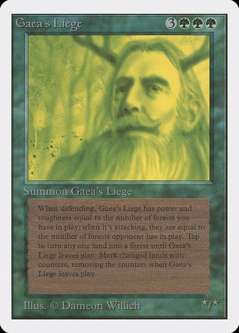 Gaea's Liege [Unlimited Edition] 