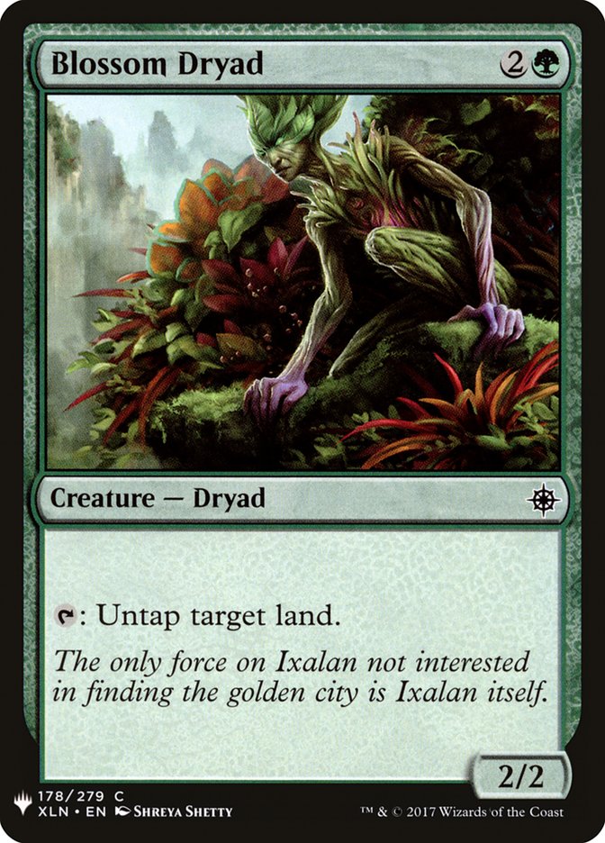 Blossom Dryad [Mystery Booster] 