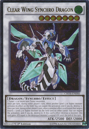 Clear Wing Synchro Dragon (UTR) [CROS-EN046] Ultimate Rare 