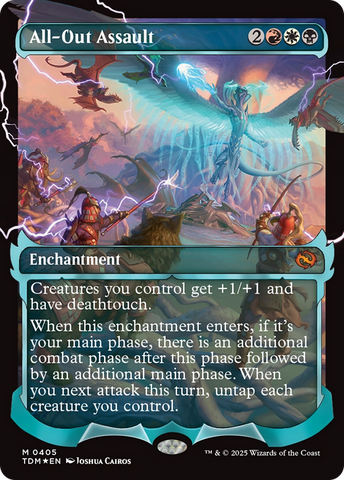 All-Out Assault (Showcase) [Tarkir: Dragonstorm] 