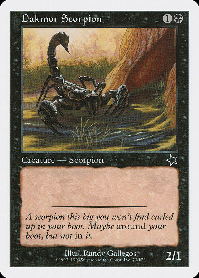 Dakmor Scorpion [Starter 1999] 