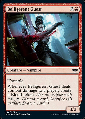 Belligerent Guest [Innistrad: Crimson Vow] 