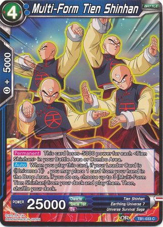 Multi-Form Tien Shinhan (TB1-033) [The Tournament of Power] 