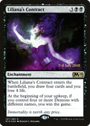 Liliana's Contract [Core Set 2019 Prerelease Promos] 