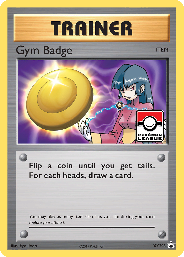 Gym Badge (XY208) (Sabrina) [XY: Black Star Promos] 