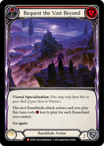 Bequest the Vast Beyond [DTD212] (Dusk Till Dawn) Rainbow Foil 