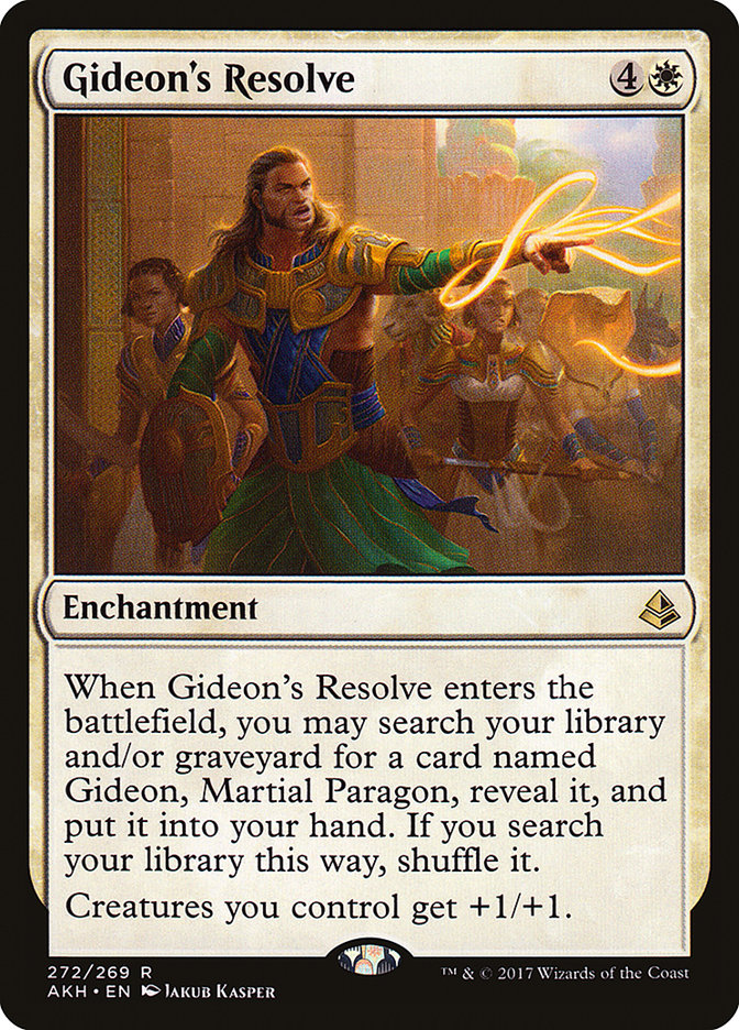 Gideon's Resolve [Amonkhet] 