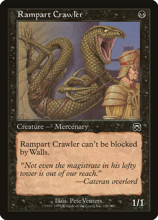 Rampart Crawler [Mercadian Masques] 