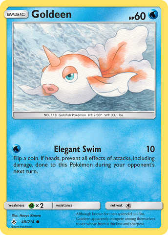 Goldeen (48/214) [Sun &amp; Moon: Unbroken Bonds] 