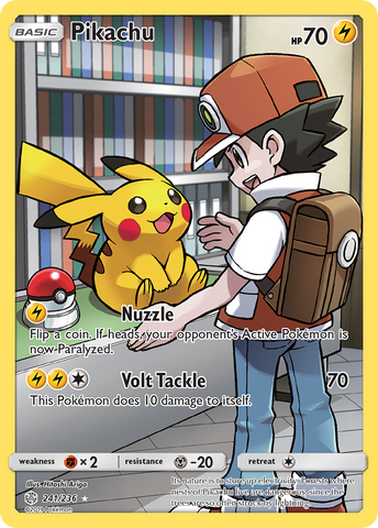 Pikachu (241/236) [Sun &amp; Moon: Cosmic Eclipse] 