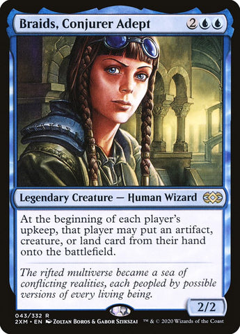 Braids, Conjurer Adept [Double Masters] 
