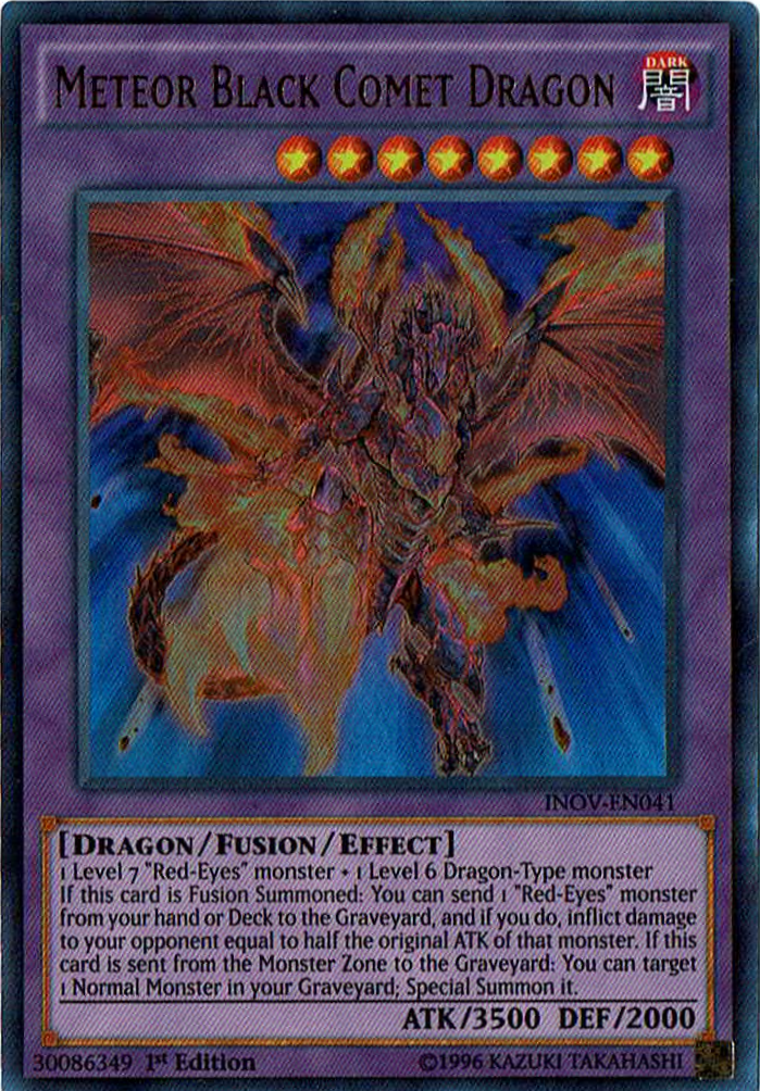 Meteor Black Comet Dragon [INOV-EN041] Ultra Rare 