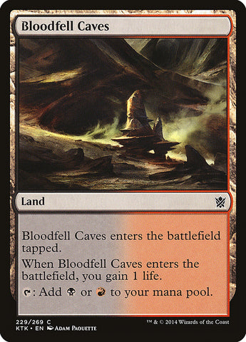 Bloodfell Caves [Khans of Tarkir] 