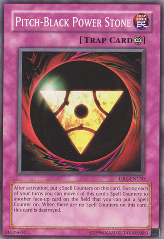 Pitch-Black Power Stone [DR1-EN150] Common 
