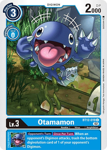 Otamamon [BT12-019] [Across Time] 