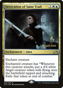 Invocation of Saint Traft [Shadows over Innistrad Prerelease Promos] 