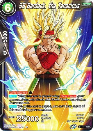 SS Bardock, the Tenacious (BT11-132) [Vermilion Bloodline 2nd Edition] 