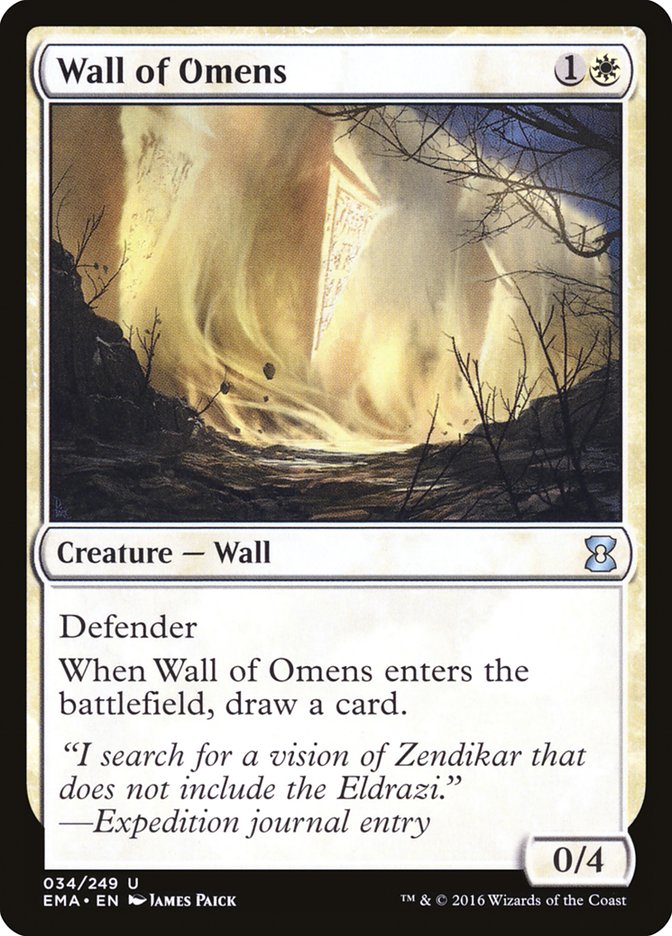 Wall of Omens [Eternal Masters] 