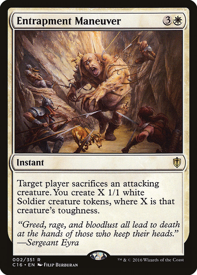 Entrapment Maneuver [Commander 2016] 