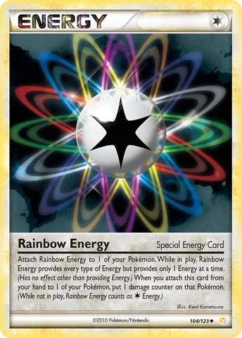 Rainbow Energy (104/123) [HeartGold &amp; SoulSilver: Base Set] 