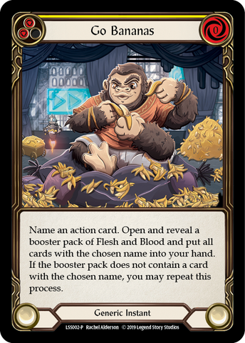 Go Bananas [LSS002-P] (Promo) 1st Edition Rainbow Foil 