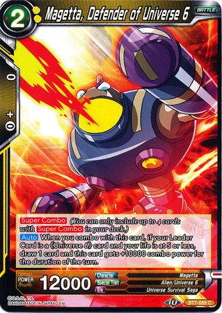 Magetta, Defender of Universe 6 (BT7-089) [Assault of the Saiyans] 
