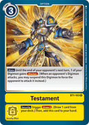 Testament [BT1-103] [Release Special Booster Ver.1.5] 