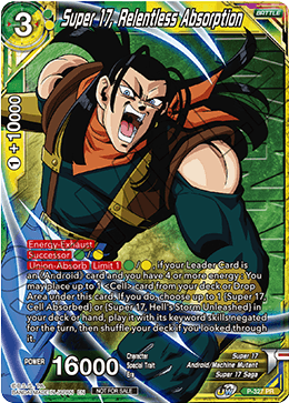 Super 17, Relentless Absorption (Winner Stamped) (P-327) [Tournament Promotion Cards] 