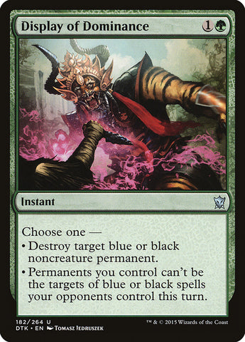 Display of Dominance [Dragons of Tarkir] 