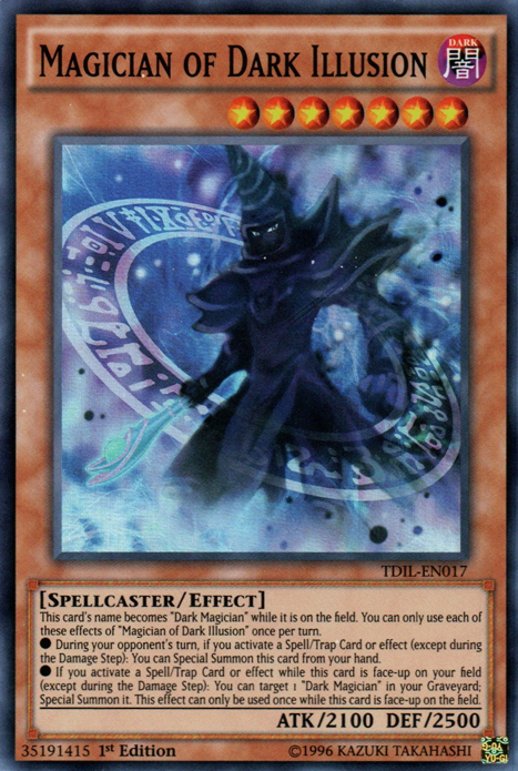 Magician of Dark Illusion [TDIL-EN017] Super Rare 
