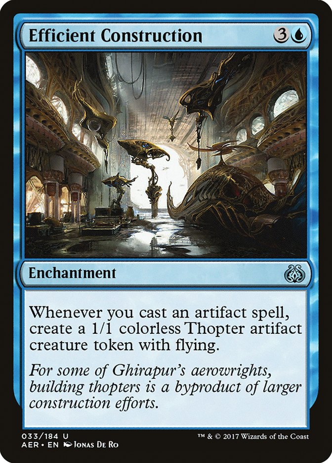 Efficient Construction [Aether Revolt] 