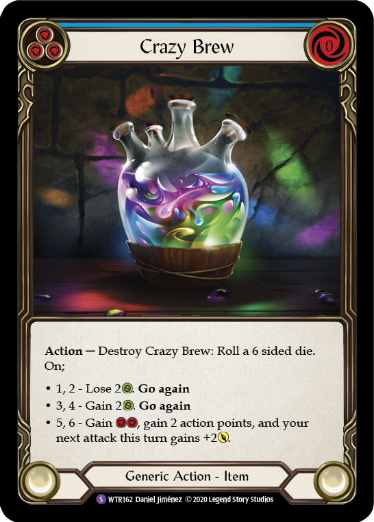 Crazy Brew [U-WTR162] (Welcome to Rathe Unlimited) Unlimited Rainbow Foil 