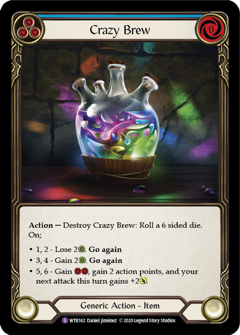 Crazy Brew [U-WTR162] (Welcome to Rathe Unlimited) Unlimited Rainbow Foil 