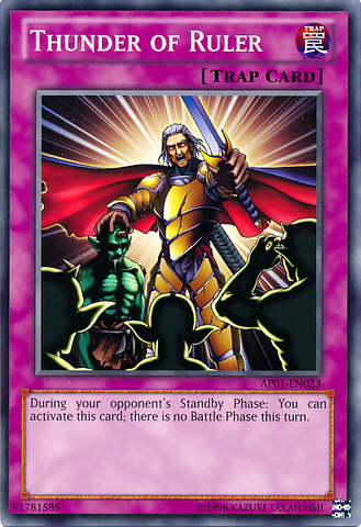 Thunder of Ruler [AP01-EN023] Common 