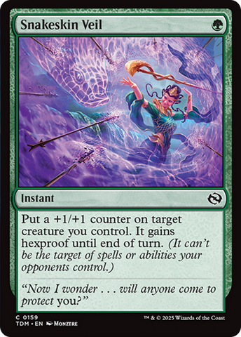 Snakeskin Veil [Tarkir: Dragonstorm] 