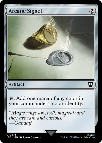 Arcane Signet [The Lord of the Rings: Tales of Middle-Earth Commander] 
