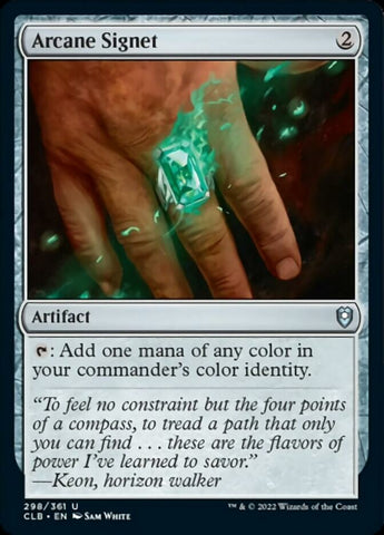 Arcane Signet [Commander Legends: Battle for Baldur's Gate] 